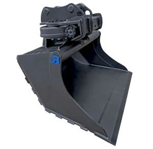 GRB-12-R Rotating 360° Scandinavian Excavator Grading Bucket - 12-16 Tonne for Sale